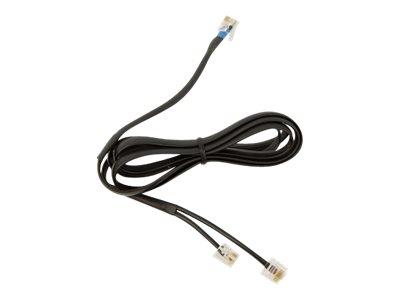 Jabra DHSG Telefoonheadset kabel 0 mm Zwart