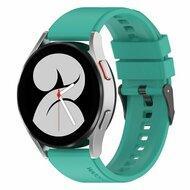 Siliconen gesp bandje - Turquoise - Samsung Galaxy watch 7 / Galaxy Watch FE - 40mm & 44mm