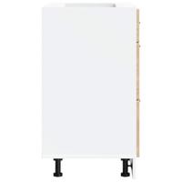 Keuken onderkast Porto bewerkt hout sonoma eikenkleurig - thumbnail