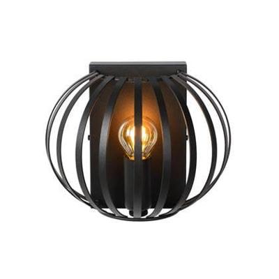 Lucide MANUELA - Wandlamp - 1xE14 - Zwart