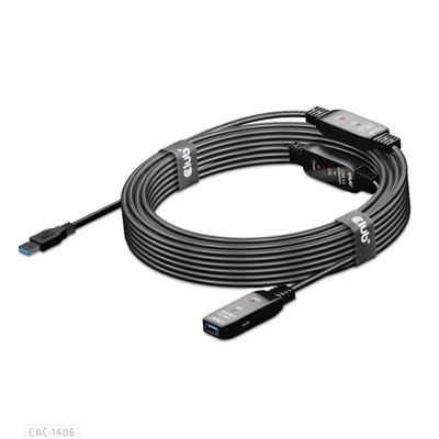 club3D CAC-1406 USB-kabel USB 3.2 Gen1 RJ45 15.00 m Zwart club3D CAC-1406 USB-kabel USB 3.2 Gen1 RJ45 15.00 m Zwart