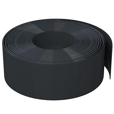Tuinrand 10 m 20 cm polyetheen zwart - thumbnail