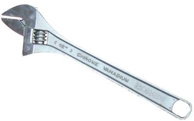 Ironside Schroefsleutel chroom 300mm Ironside Schroefsleutel chroom 300mm