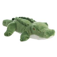 Eco Nation Pluchen knuffel - alligator - 36 cm - thumbnail