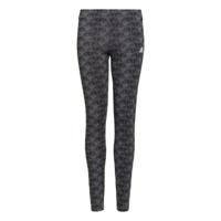 Sportleggings voor Dames Adidas Essentials Logo Grijs - Maat: 11-12 Jaar - thumbnail