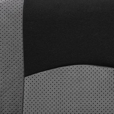 Petex 24274918 Classic Autostoelhoes 17-delig Polyester Zwart, Grijs Bestuurder, Passagier, Achterbank - thumbnail