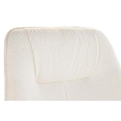 Leunstoel DKD Home Decor Crème Natuurlijk 65 x 75 x 96 cm