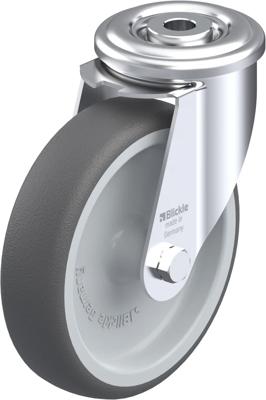 Blickle LER-PATH 125G Zwenkwiel Wieldiameter: 125 mm Draagvermogen (max.): 150 kg 1 stuk(s)