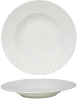 Diepbord porselein diamant 22x3cm wit - thumbnail