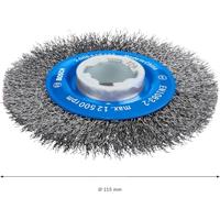 Bosch Accessoires X-LOCK Kegelborstel gegolfde draad 115mm Staal 0.3mm - 1 stuk(s) - 2608620732 - thumbnail