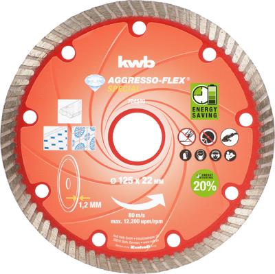 kwb 724540 Diamanten doorslijpschijf 125 mm 1 stuk(s) Beton, Graniet, Marmer, Keramiek, Tegels, Porseleinaardewerk, Natuursteen, Kunststeen kwb 724540 Diamanten doorslijpschijf 125 mm 1 stuk(s) Beton, Graniet, Marmer, Keramiek, Tegels, Porseleinaardewerk, Natuursteen, Kunststeen