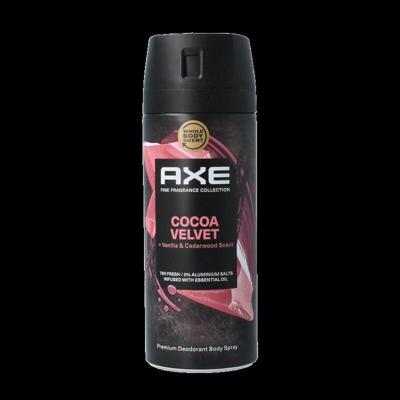 AXE Deodorant bodyspray cocoa velvet 150 Milliliter