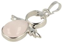 Beschermengel Hanger Rozenkwarts - Januari - thumbnail