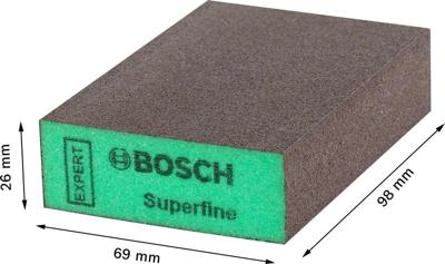 Bosch Accessoires Expert Standard S471 schuimschuurblok 69 x 97 x 26 mm, superfijn - 1 stuk(s) - 2608901180