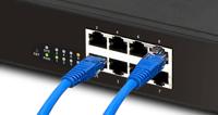 Draytek VigorSwitch G1085 Managed Gigabit Ethernet (10/100/1000) 1U Zwart, Zilver - thumbnail