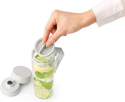 Brabantia Make & Take waterfles met zeef 0,5 liter light grey Brabantia Make & Take waterfles met zeef 0,5 liter light grey