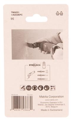 Makita TMA051 Invalzaagblad 32mm hout VE=1 B-64858 Makita TMA051 Invalzaagblad 32mm hout VE=1 B-64858