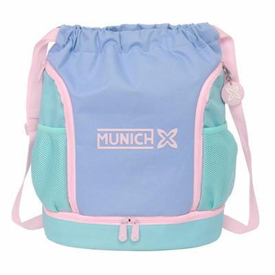 Schoolrugzak Munich Mellow Blauw Roze Celeste 35 x 40 x 1 cm