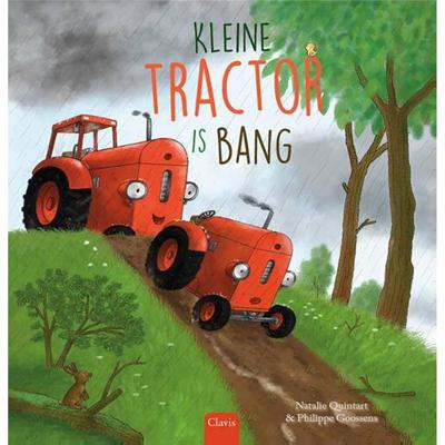 Kleine Tractor is bang Kleine Tractor is bang