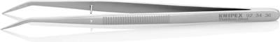 Precisiepincet lengte 155 mm 45graden gehoekt verchroomd KNIPEX