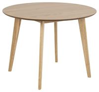 Bendt Ronde Eettafel 'Torkil' 105cm, kleur Naturel Eiken - thumbnail