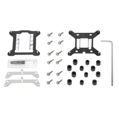 SilverStone sst-hyd140-argb cpu-koeler (4-pins pwm fan-connector, 4-1 pin argb (5v led))