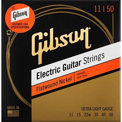 Gibson Flatwound Ultra-Light snarenset voor semi-akoestische gitaar