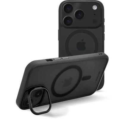 Mobilize MagSafe Compatible Hybrid Pro Case with Camera Stand Apple iPhone 17 Pro Black