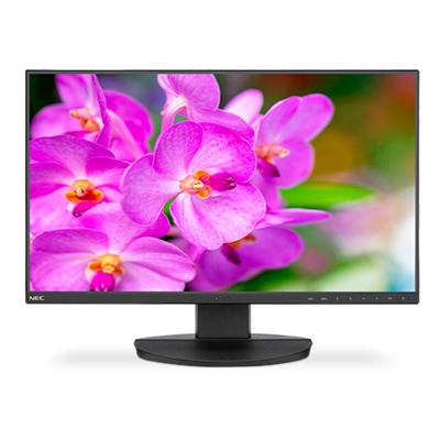 NEC MultiSync EA241F-BK LED-display, 57,1 cm (22,5 inch), HD, plat, zwart, 57,1 cm (22,5 inch), 1920 x 1080 pixels, HD, LED, 5 ms, zwart