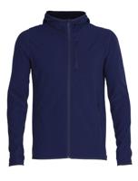 Icebreaker Descender LS Zip Hood Trui Royal Navy XL - thumbnail