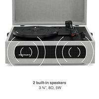 Crosley Voyager Portable Retro Platenspeler - Grijs - thumbnail