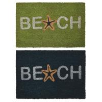 Deurmat DKD Home Decor Blauw Turkoois Rubber (60 x 40 x 1,5 cm) (2 Stuks) - thumbnail