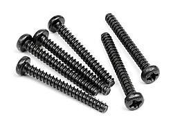 Tp. button head screw m3x25mm (6pcs)