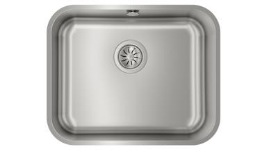 Wastafel met Eén Spoelbak Teka BE5040 MAX Zilverkleurig