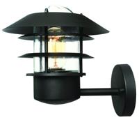 Franssen Landelijke buitenlampHelsinger Up zwart - 4060 - thumbnail