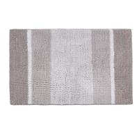 Differnz Fading badmat geschikt voor vloerverwarming 100% microfiber 60 x 90 cm taupe - thumbnail