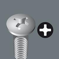 Wera 8600-9/TZ Rapidaptor 05073410001 Bitset 10-delig Plat, Kruiskop Phillips, Kruiskop Pozidriv - thumbnail