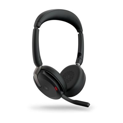 Jabra Evolve2 65 Flex Headset Bedraad en draadloos Hoofdband Kantoor/callcenter Bluetooth Zwart Jabra Evolve2 65 Flex Headset Bedraad en draadloos Hoofdband Kantoor/callcenter Bluetooth Zwart