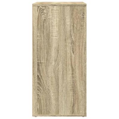 Dressoir 79x38x80 cm bewerkt hout sonoma eikenkleurig