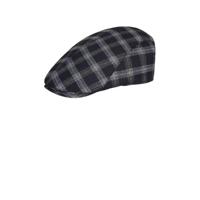 Profuomo geruite flatcap donkerblauw - thumbnail