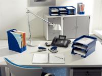 Leitz brievenbakje Plus 5237 Slim blauw - thumbnail