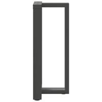 Bartafelpoten 2 st T-vormig 50x35x(90-91) cm staal antraciet - thumbnail