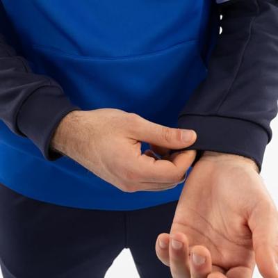 JAKO 6770 Sweater Met Kap Dynamic - Royal/Wit/Marine - XL