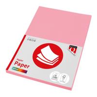 Kopieerpapier Quantore Colour A4 80gr roze 100 vel | 10 stuks - thumbnail