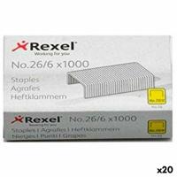 Nietjes Rexel 1000 Onderdelen 26/6 (20 Stuks) - thumbnail