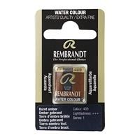 Rembrandt Aquarelverf Napje - Omber Gebrand #409 - thumbnail