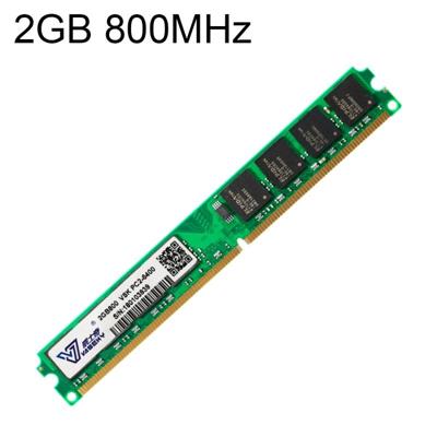 Vaseky 2 GB 800 MHz PC2-6400 DDR2 RAM PC Memory-Module voor Desktop