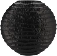 Daan Kromhout Design vaas aardewerk inga jada 41x14x39cm black - thumbnail