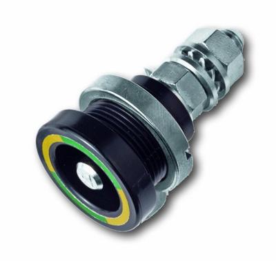 ABB 2CKA000471A0037 Geaarde stekker Zwart