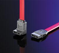 ROLINE Interne HDD kabel SATA 3.0 Gbit/s, haaks, 0.5 m